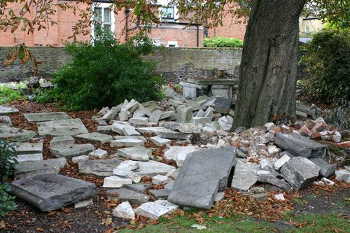 Broken Headstones