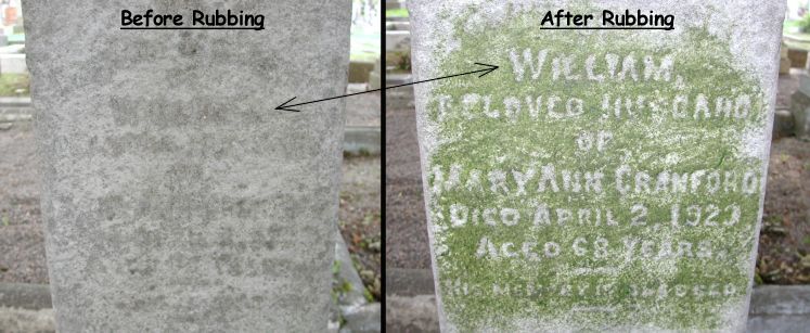 Chalk Rubbing